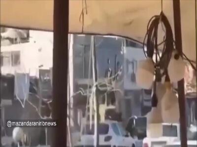 حمله عجیب یک لودر به سانتافه؛ راننده بازداشت شد