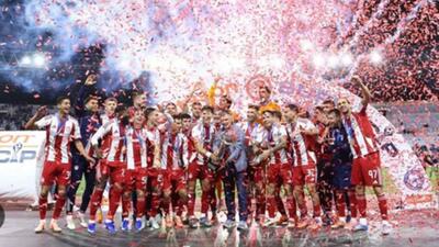  قهرمانی المپیاکوس در سوپرجام یونان با گلزنی طارمی