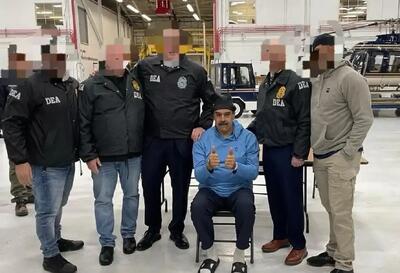 مادورو در اداره پلیس مبارزه با مواد مخدر نیویورک