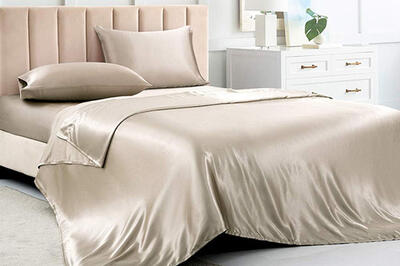  با این روش ملحفه‌های ابریشمی شما سال‌ها مثل روز اول می‌مانند!