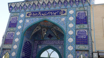 تصاویر خبرگزاری مهر از به آتش کشیده شدن یک مسجد