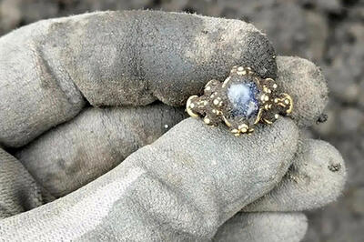  حلقۀ طلایی قرون وسطی پس از ۸۰۰ سال پیدا شد