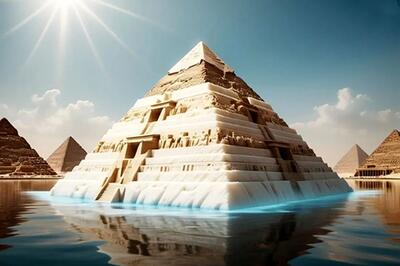 هرم شناور مصر، متفاوت‌ترین اهرام مصر باستان در دل آب‌های نیل