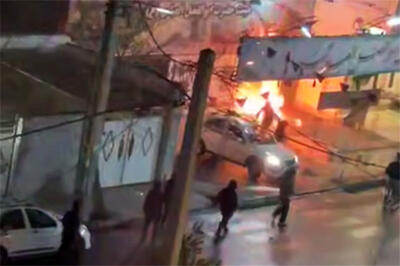 تصاویر خبرگزاری مهر از اوضاع دیشب شهر قم