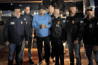  اولین حرف‌های مادورو بعد از دستگیری!