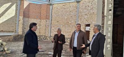  بازدید مدیرکل ورزش و جوانان از روند اجرای دو پروژه های عمرانی شهرستان ایلام