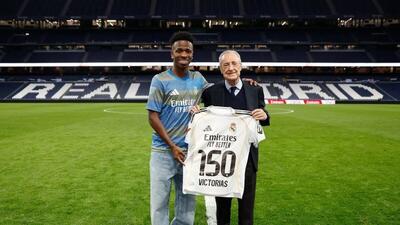  رکورد ویژه وینیسیوس جونیور با پیراهن رئال مادرید