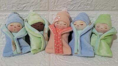  با این آموزش عروسکهای ساده و بامزه درست کنید و آنها کسب درآمد کنید