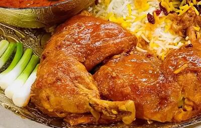  دستور پخت زرشک پلو با مرغ زعفرانی به سبک رستوران های معروف !