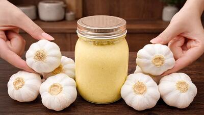  طرز تهیه خمیر سیر خونگی که مفت پات درمیاد | مقوی و شفابخش