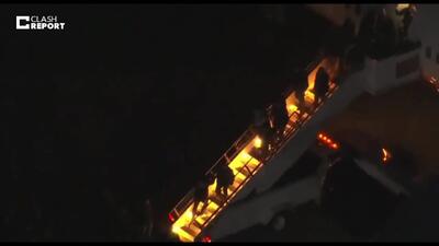 ببینید/ مادورو در حال پیاده شدن از هواپیما در نیویورک