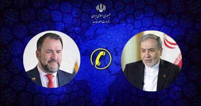  تماس مهم عراقچی و وزیر خارجه ونزوئلا / ایران از دولت ونزوئلا حمایت می‌کند