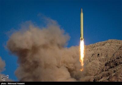 انتشار تصاویری از تست موشک در ایران + فیلم