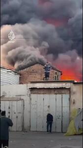 آتش‌سوزی در کاظمین