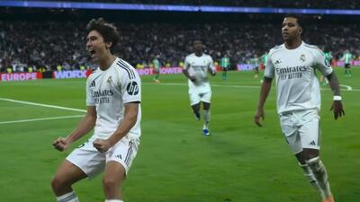 گل دوم رئال مادرید به رئال بتیس (سوپرگل و دبل گونزالو گارسیا)