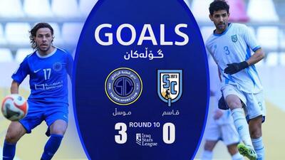  خلاصه بازی القاسم 0-3 الطلبه (تاخت و تاز منصوریان در عراق)