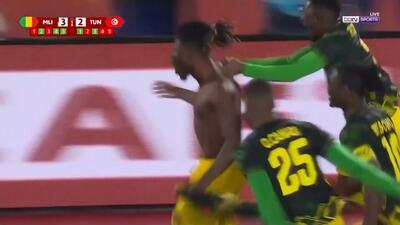 ضربات پنالتی مالی 3-2 تونس