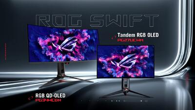 مانیتورهای ROG OLED جدید ایسوس: مدل‌های 34 ،32 و 27 اینچی