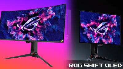 ایسوس از نمایشگرهای OLED جدید ROG Swift برای CES 2026 رونمایی کرد