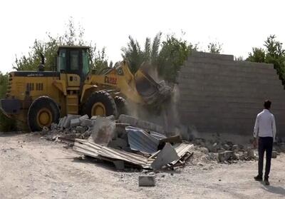 رفع تصرف بیش از ۲۶ هزار مترمربع از اراضی ملی در میامی