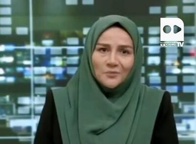  خواندن مجری خانم در برنامه زنده صدا و سیما همه را غافلگیر کرد