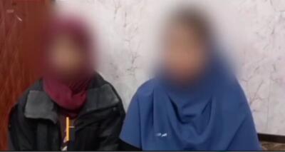  خودتان را روی زمین بیندازید بگویید ما را زدند! + ویدئو | اولین تصاویر از دو دختر نوجوان لیدر اغتشاشات اصفهان