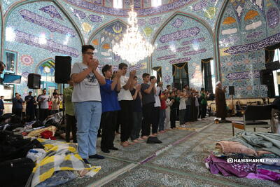 معتکفین ۳۰ درصد بیشتر شدند