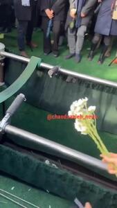  برشی از مراسم خاکسپاری بهرام بیضایی در امریکا + فیلم