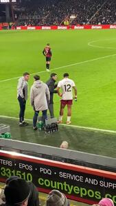 ویدئو: دستورات سری به تیمبر همزمان با گل دکلان رایس