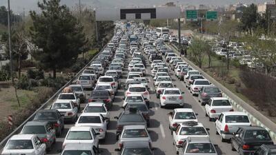 یکشنبه پر ترافیک پایتخت
