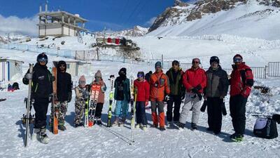  دومین جلسه تمرینی استعدادهای برتر اسکی استان مرکزی