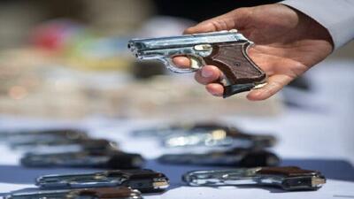  فیلم / کشف ۱۰ کلت و ۲۵۰ فشنگ غیر مجاز در ثلاث باباجانی