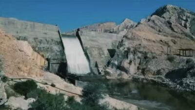  فیلم/ نخستین سرریز سد اخند در جریان بارش‌های اخیر