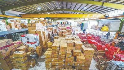 کشف  ۱۶ هزار تن کالای اساسی احتکار شده طی ۴ عملیات