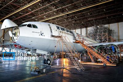  پیش از تیک‌آف در آشیانه