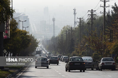  افزایش غلظت آلاینده‌های هوای ۷ کلانشهر تا چهارشنبه