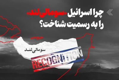  اینفوگرافیک/ چرا اسرائیل «سومالی‌لند» را به رسمیت شناخت؟