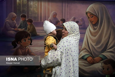  مراسم معنوی اعتکاف - کرمانشاه