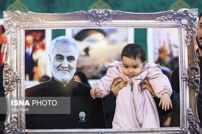  مراسم ششمین سالگرد شهادت حاج قاسم سلیمانی - کرمان