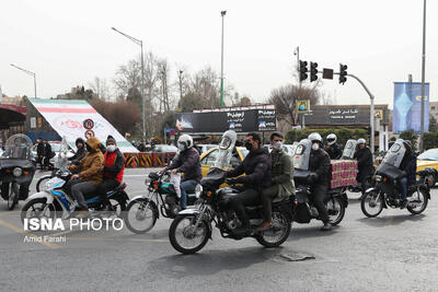  جریمه بیش از یک میلیون موتورسوار در پاییز امسال