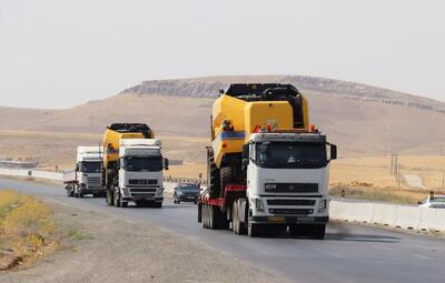  جابه‌جایی ۸ میلیون تُن کالا از همدان