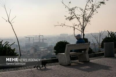 هوای تهران آلوده است