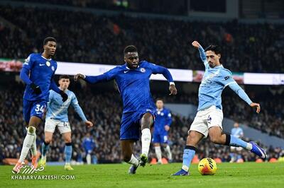 منچسترسیتی ۱ - چلسی ۱/ پیروزی سیتیزن‌ها لحظه آخر خراب شد