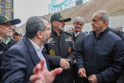 فیلم/ بازدید پزشکیان از پروژه ملی شهرک ۱۵۰۰ واحدی فاطمة‌الزهرا(س)