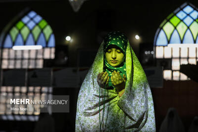  آیین معنوی اعتکاف بانوان در تبریز