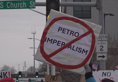 مردم آمریکا به اقدام نظامی در ونزوئلا اعتراض کردند