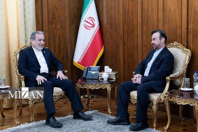  دیدار نماینده دائم ایران نزد دفتر در وین با عراقچی