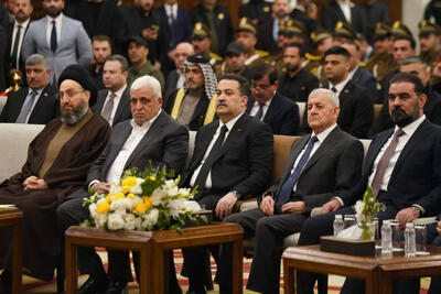  برگزاری مراسم ششمین سالگرد شهادت سردار سلیمانی و ابومهدی مهندس در بغداد