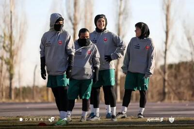 برگزاری ریکاوری بانوان پرسپولیس در ورزشگاه آزادی - پارس فوتبال