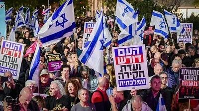 تل‌آویو صحنه اعتراضات تازه علیه کابینه نتانیاهو شد